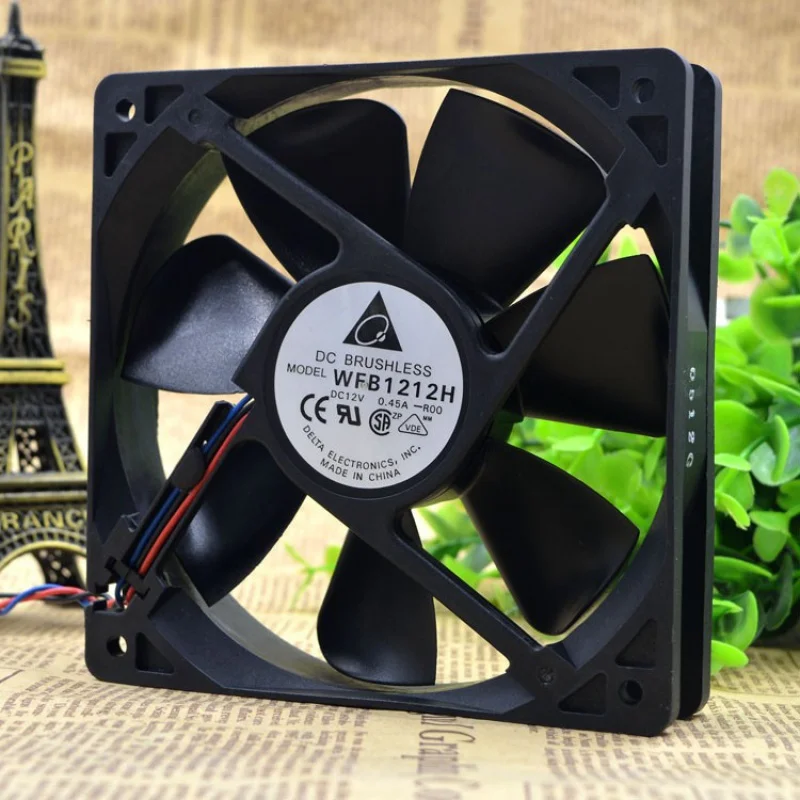 

12025 12V 0.45a Wfb1212h12cm вентилятор охлаждающего оборудования шасси