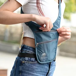 Ultra-thin Underarm Waist Bag Outdoor Travel Sport Shoulder Chest Bag Run Anti Theft Invisible Phone Pack Key Tools Pocket Pouch