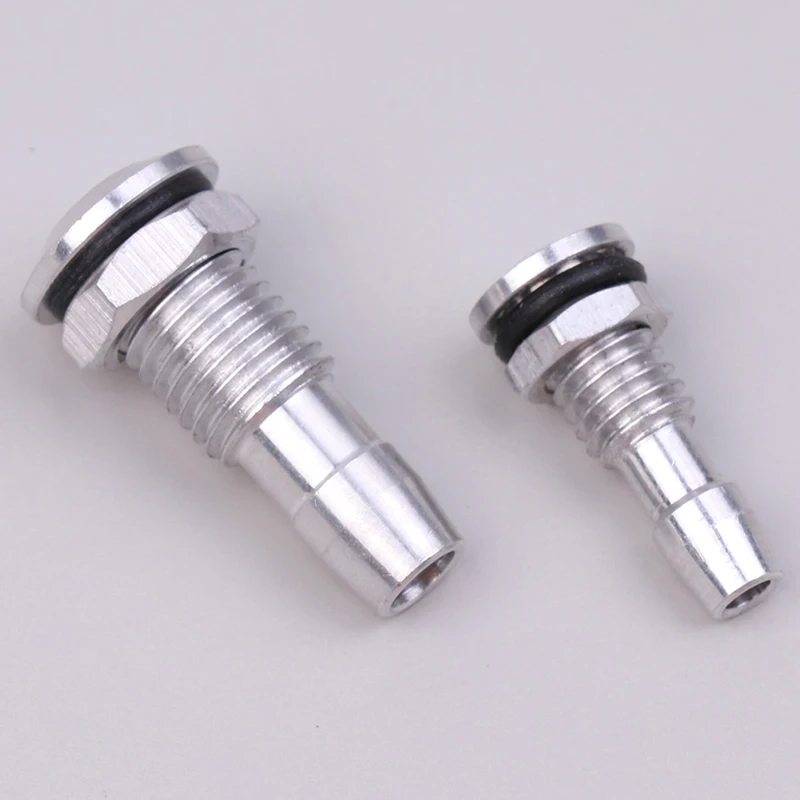 

2PCS New Aluminum Alloy Water Outlets Thread With O-ring Screws For RC Boat M6/M8