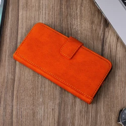 Elegant Stand Business Wallet Leather Phone Case - Premium Cover and Protective Skin Book for TCL Plex (Red)