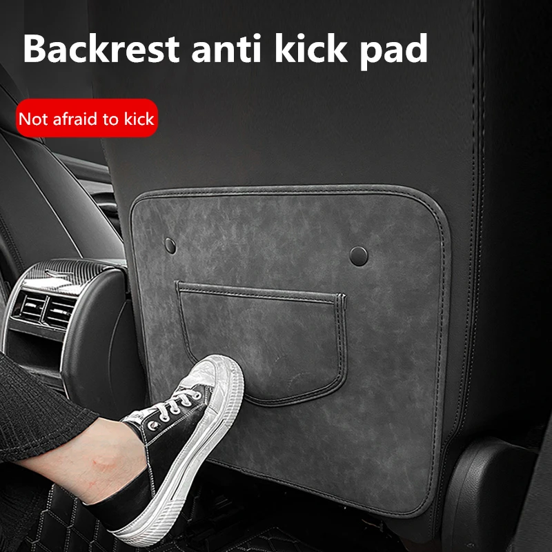Car New Seat Back Anti Kick Mat Accessories Autos Accesorios Rear Anti-kick Grinding Pads Car Accessories Interior