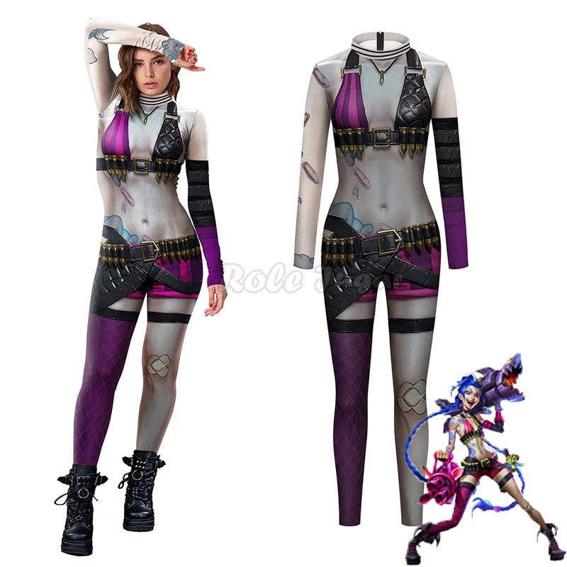 

Костюм для косплея из аниме «LOL Arcane»