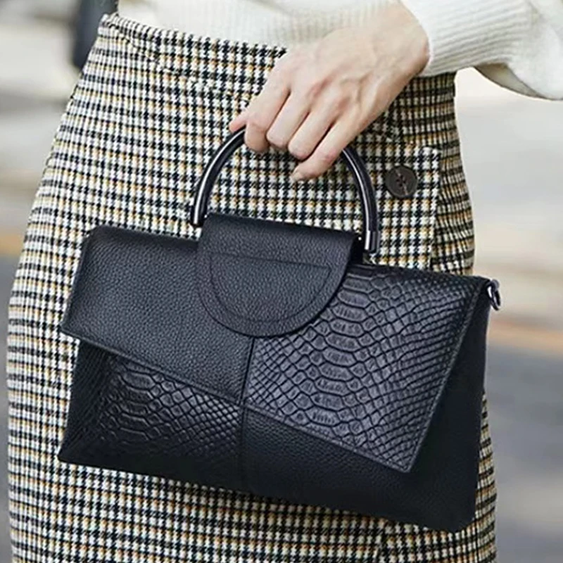 Female Shoulder Messenger Bag - Side View