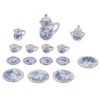 Mini Ceramic Tea Set for Dollhouse 4