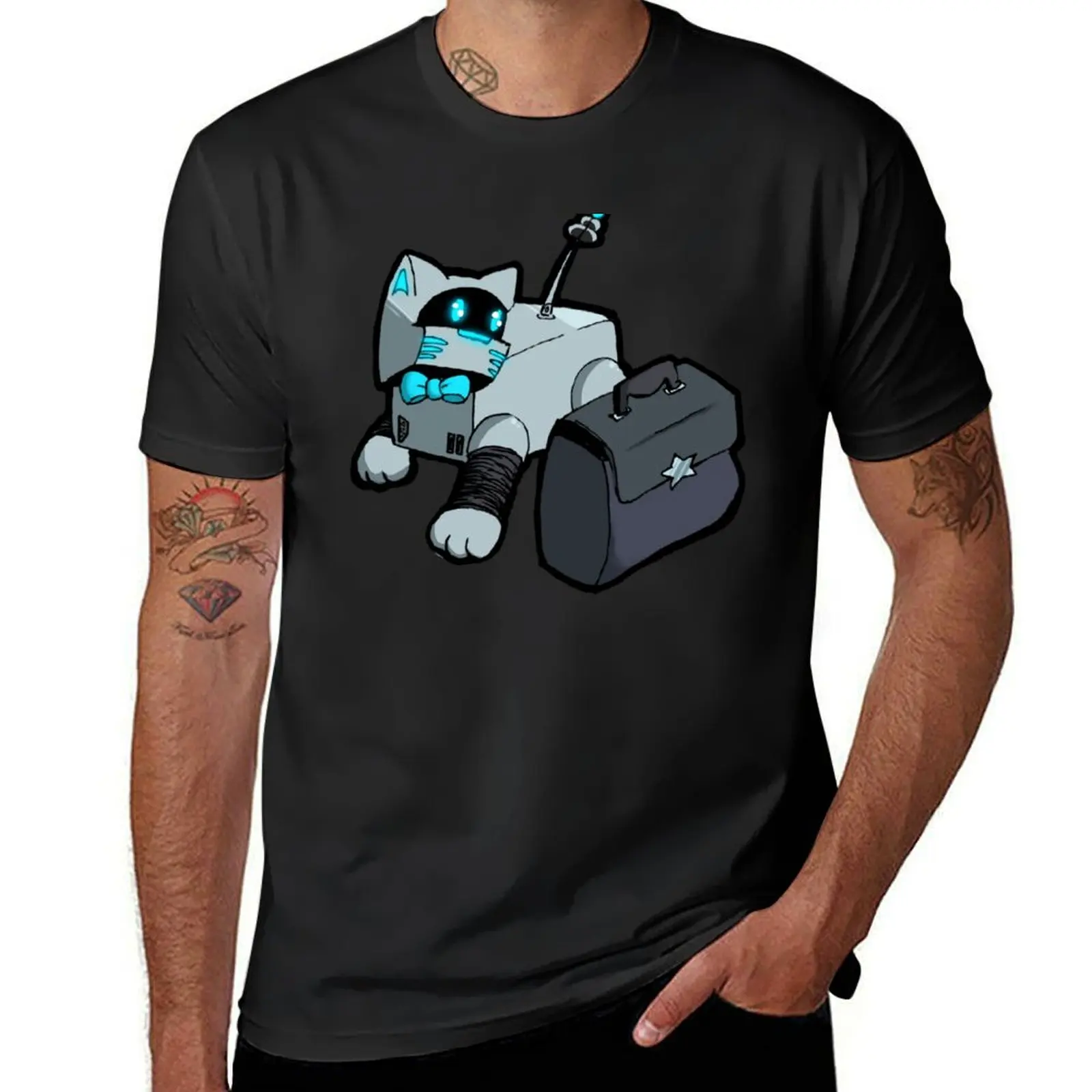 

Robocat: Ready for Business! T-Shirt customs plus sizes shirts graphic tees mens champion t shirts
