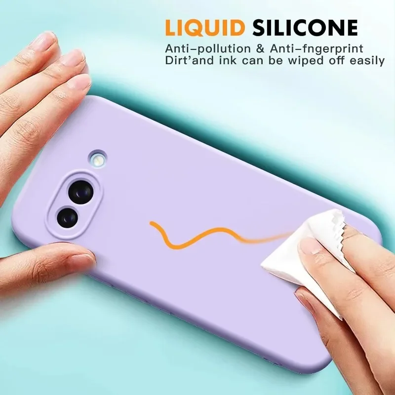 Premium Liquid Silicone Shockproof Matte Bumper Case - Soft Protective Cover