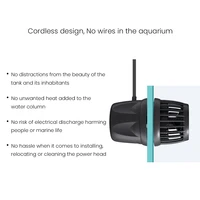 Jecod Jebao Dmp-10/20/30/40 New Smart Bluetooth App Control Cordless Aquarium Wavemaker Pump Freshwater Saltwater Fish Tank 2