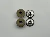Flat surface jeans button  fress shipping 17mm button brass jeans button for jeans denim coat 3