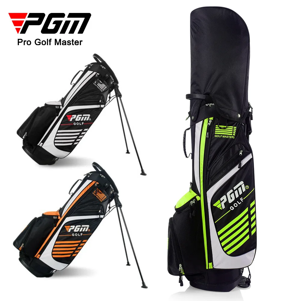 

Ultra Light! PGM New Golf Bag Waterproof Men Caddy Golf Cart Tripod Rack Stuff Golf Bag Women Bracket Gun Stand Bag 14 Sockets