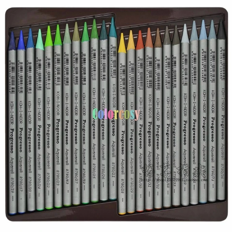 Koh-I-Noor Progresso Woodless Pencil Set of 24