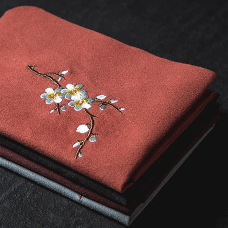 

30*30 см вышитая впитывающая вышивка быстросохнущая цветок сливы орхидеи цветы квадратные