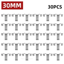 Stainless Steel Solar Panel Water Guide Clips - Panel Cleaning Deflectors (10/30pcs) (30MM (30PCS))