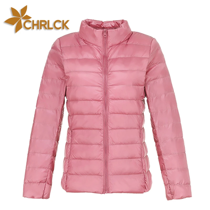 Packable Down Jackets Women Ultralight Camping Trekking Waterproof Winter Coat Outdoor Windproof Warm Puffer Jacket