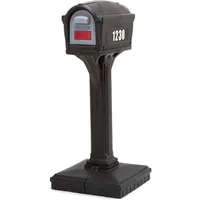 Simplay3 American Home 42002R-04 Dig-Free Easy Up Classic Mailbox – Black 1