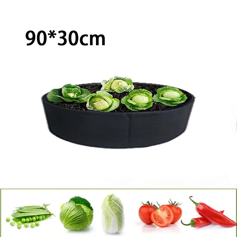 

90x30cm plant flower pots grow bags gardening pots veg seeds planting tools growing bags For home and garden Non-Woven fabric Q1