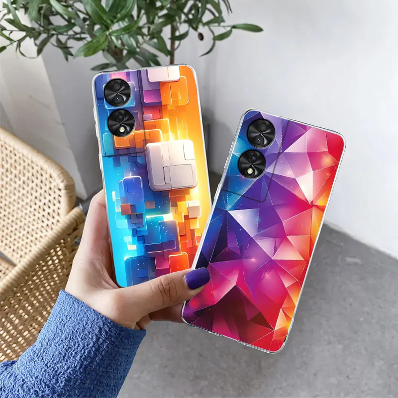 Luxury Clear Silicone Protective Phone Case
