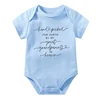 New Hand Picked For Earth By My Great Grandparents in Heaven Baby Rompers Boys Girls Bodysuits Clothes Baby Shower Gift 3