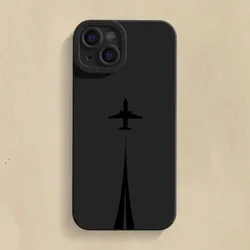 Aviation - Themed Silicone Soft Phone Case - Sleek Design and Durable Protection - iPhone Air (1)