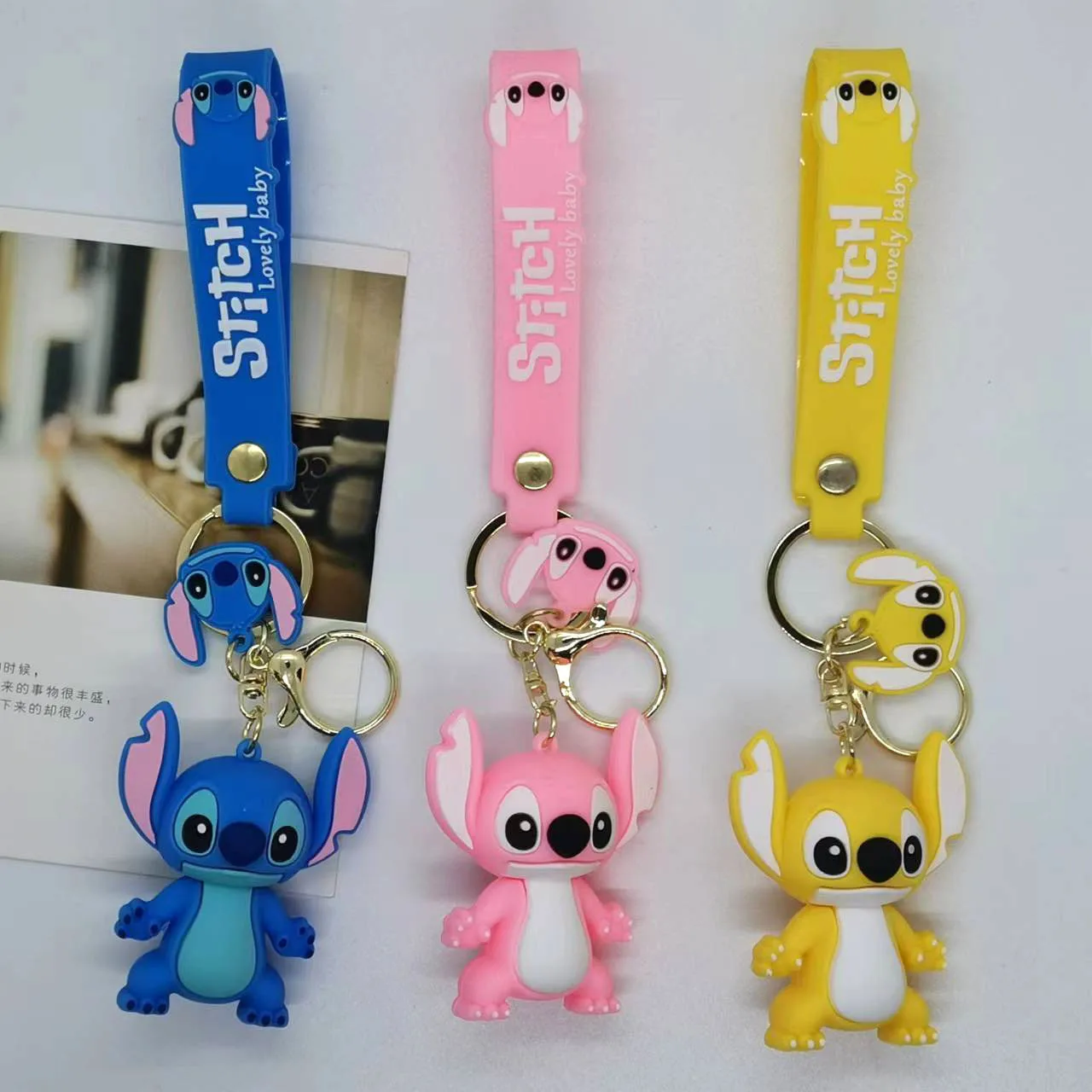 

Брелок для ключей «Лило и Стич» из мультфильма «Disney»