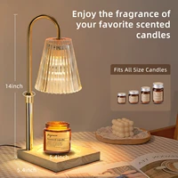 Table Lamps Led Candle Warmer Lamp for Home Decor Aromatherapy Melting Wax Night Light With Timer Dimming Desk Lights Girl Gift 2