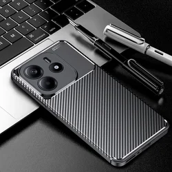 Luxury Slim Soft Protective Phone Case - Elegant Design, Enhanced Protection for Redmi Note 12 5G (Black)