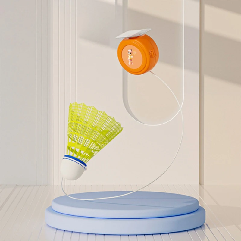 Professional Badminton Trainer Indoor Children Adults Rally Exerciser Self-learning Aid Portable Fitness Exerciser badminton swing trainer
