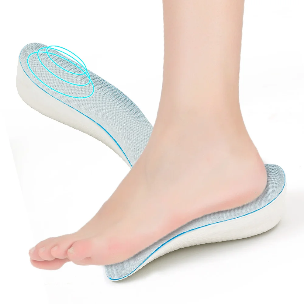 1 Pair Memory Foam Heel Cushions Long Lasting Support Fits Any Womans Shoes NIP 