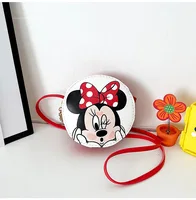 Fashion Children's Mini Handbags Baby Girls PU Leather Small Shoulder Crossbody Bags Cute Cat Kids Coin Purse Wallet 5