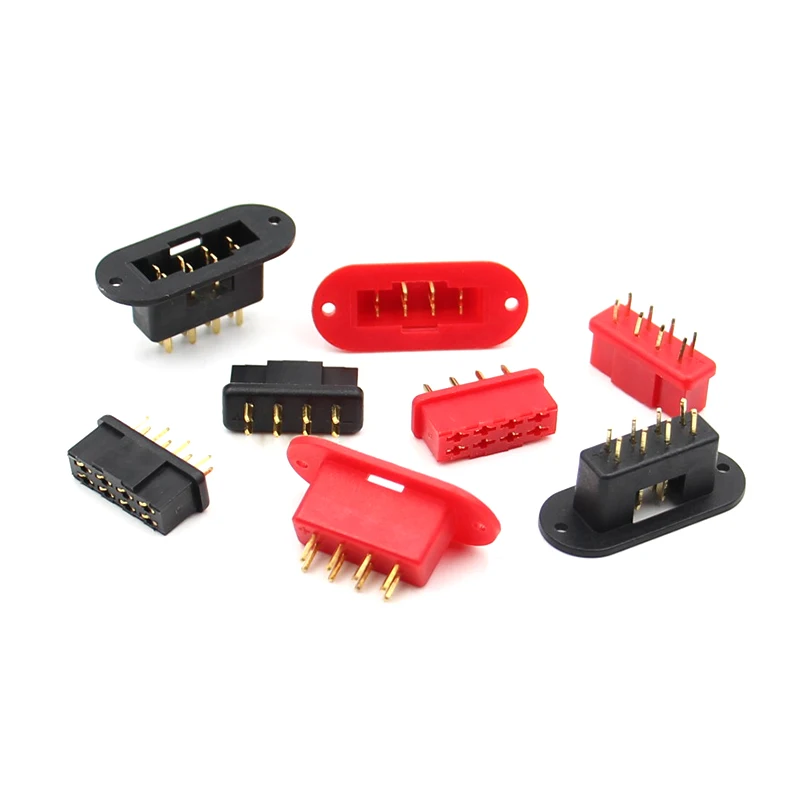 MPX 8 Pin Male and Female Plug Connector Servo Signal 8 Core Charger