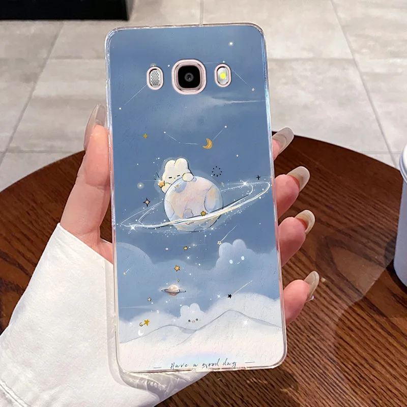 Aesthetic Cute Cat Transparent Phone Case Cover