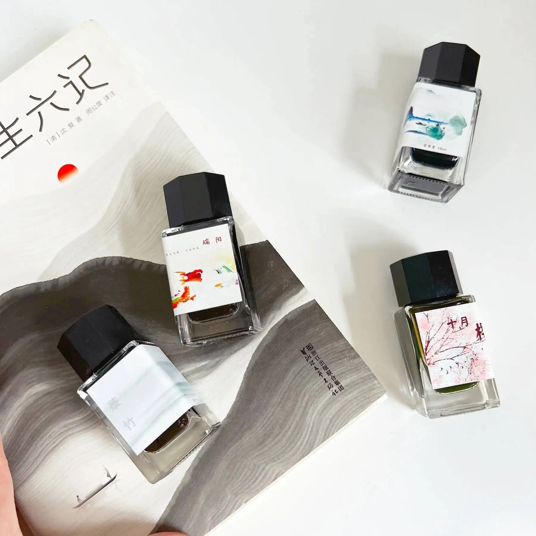 Yunjingtang Tomographic 컬러 시리즈 펜 잉크, 비 카본 컬러, 학생 선물