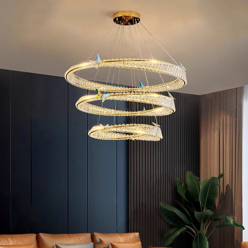

Modern light luxury Dining room chandelier lighting Ceiling lamps hanging light led chandeliers for the living room indoor light