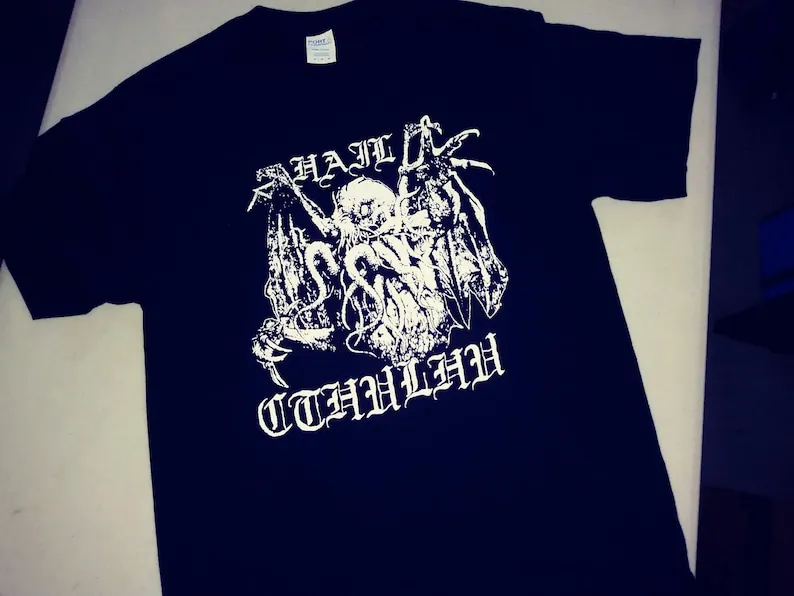 

Футболка XL-град Cthulhu-ужас,- H.P. Lovecraft-