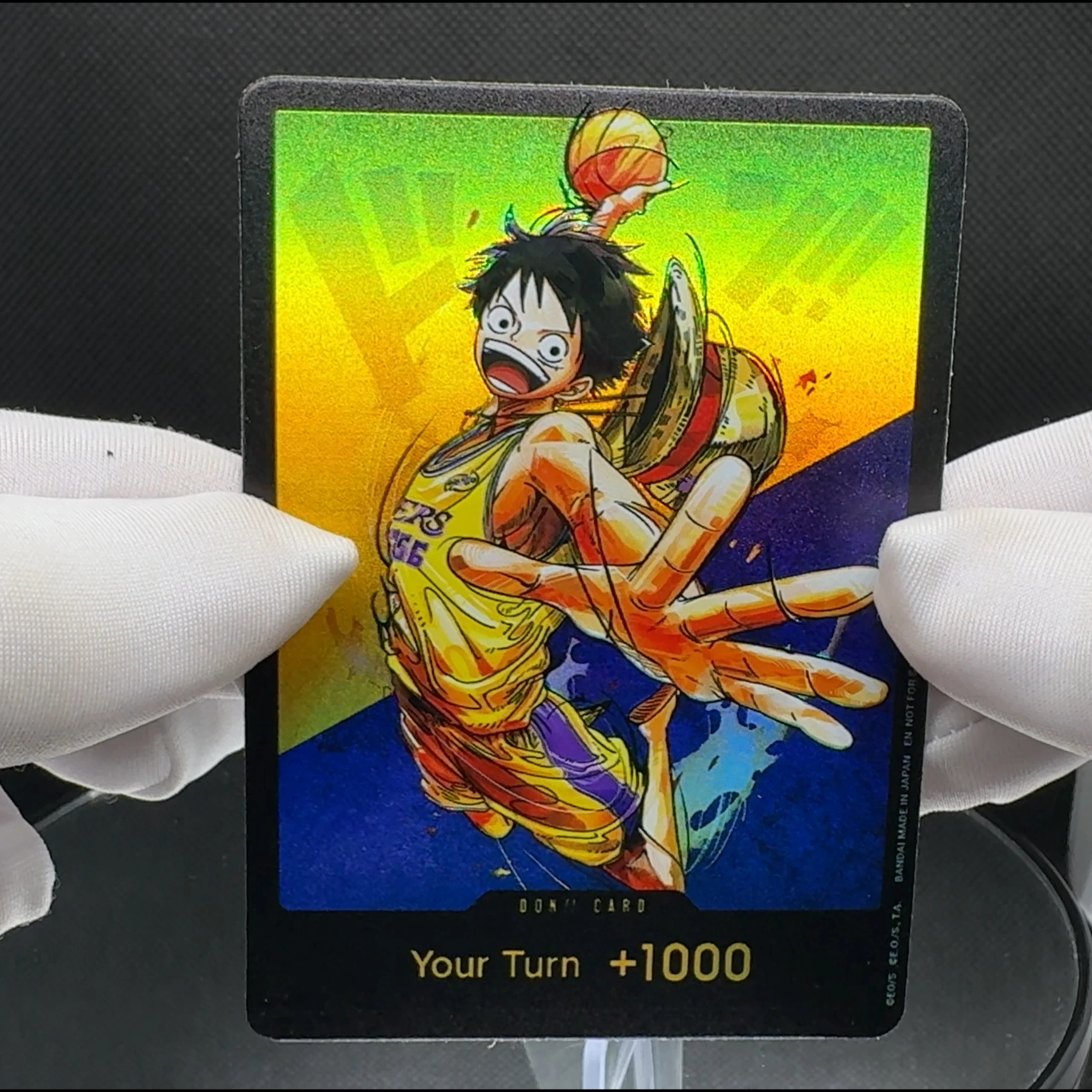One Piece OPCG English DON Custom card Luffy Zoro Nami Sanji Usopp