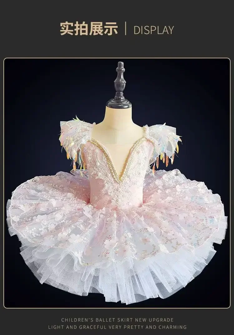 الصيف الأطفال فستان الباليه الأميرة تظهر الرقص توتو ملابس الطفل Vestidos زي الاطفال رداء fille الزي الفتيات فساتين غير رسمية