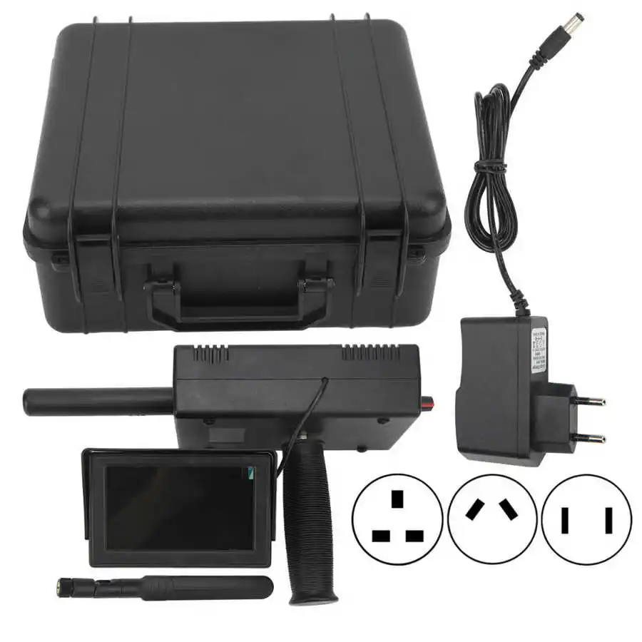 Metal Detector, 100-240V 1400Meters Treasure Scanner, Underground Metal Detector Locator for Gold/Silver/Copper/Precious Stones(US Plug) Mua Metal Detector, 100-240V 1400Meters Treasure Scanner