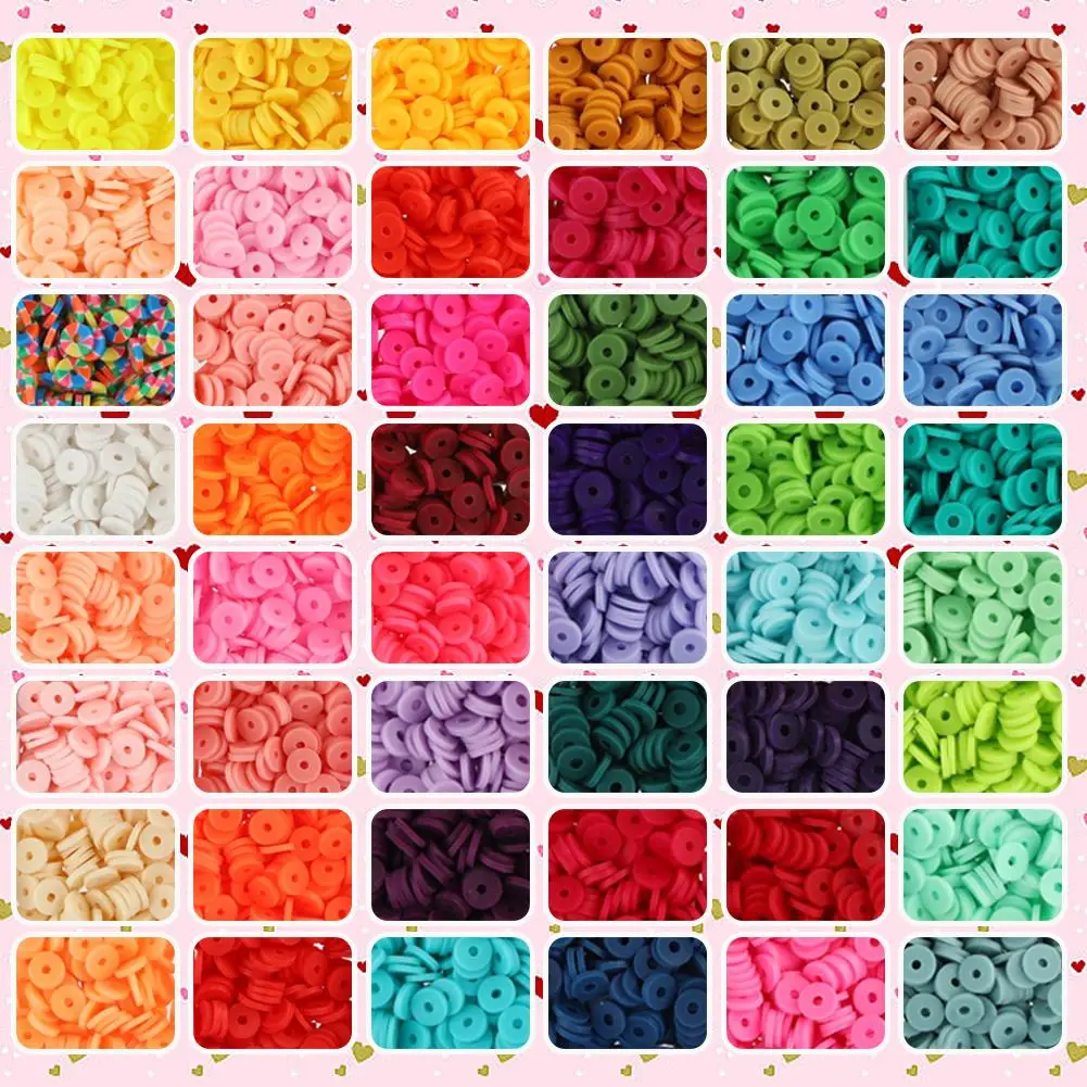 Рисунок 3 - Набор уникальных бусин из полимерной глины