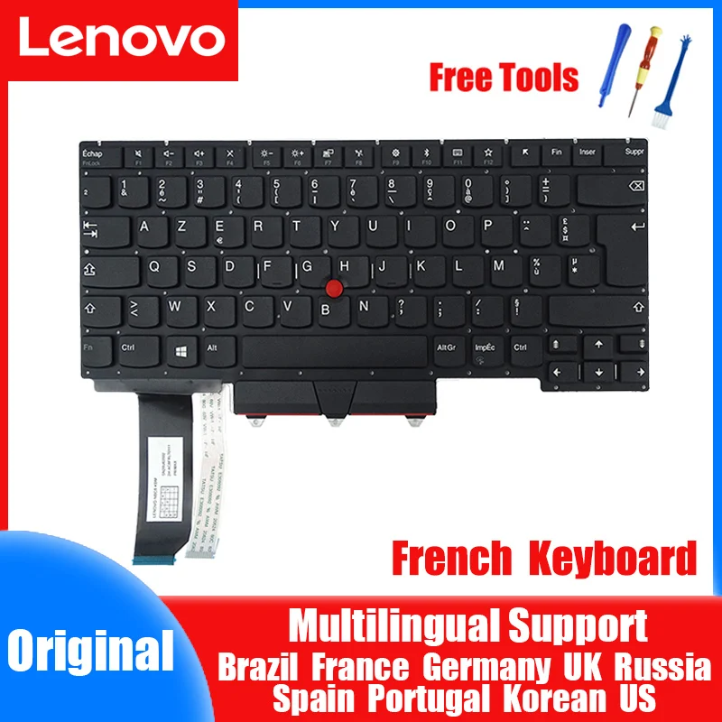 

Клавиатура с подсветкой для Lenovo ThinkPad E14 Gen1 Gen2