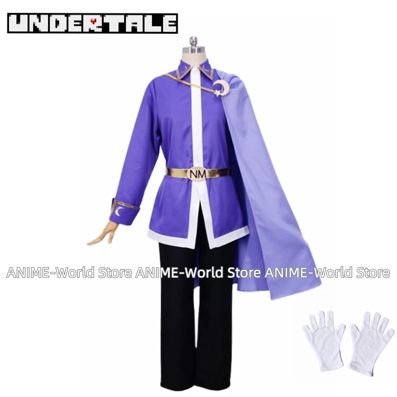 

Nighemare Sans Cosplay Costume Purple Halloween Uniform Party Outfit