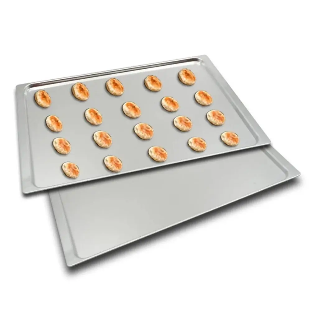 New 315*435mm Baking Tray Even Heating Aluminum Alloy Oven Tray Non-stick Baking Pan Bread Cake Tray Cookies Baking Tray