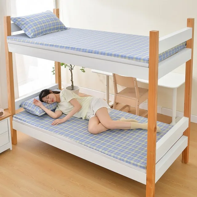 2025 nouveau imprimé étudiant housse de matelas coton bébé velours housse de matelas dortoir housse de matelas 3