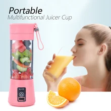 

USB Plastic Cup Body Portable Wireless Electric Juicing Cup Juice Cup Household Rechargeable Cooking Complementary Food Juicing