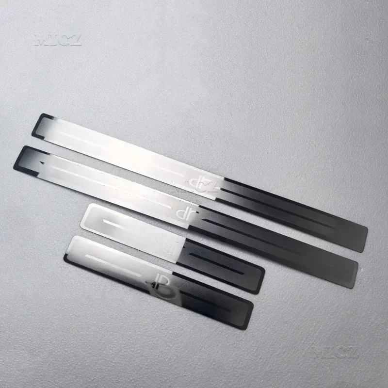 For Chery Dr 4.0/5.0/6.0 Accessories Stainless Steel Auto Door Sill Scuff Plate Anti-Kick Pedal Trim Protect -