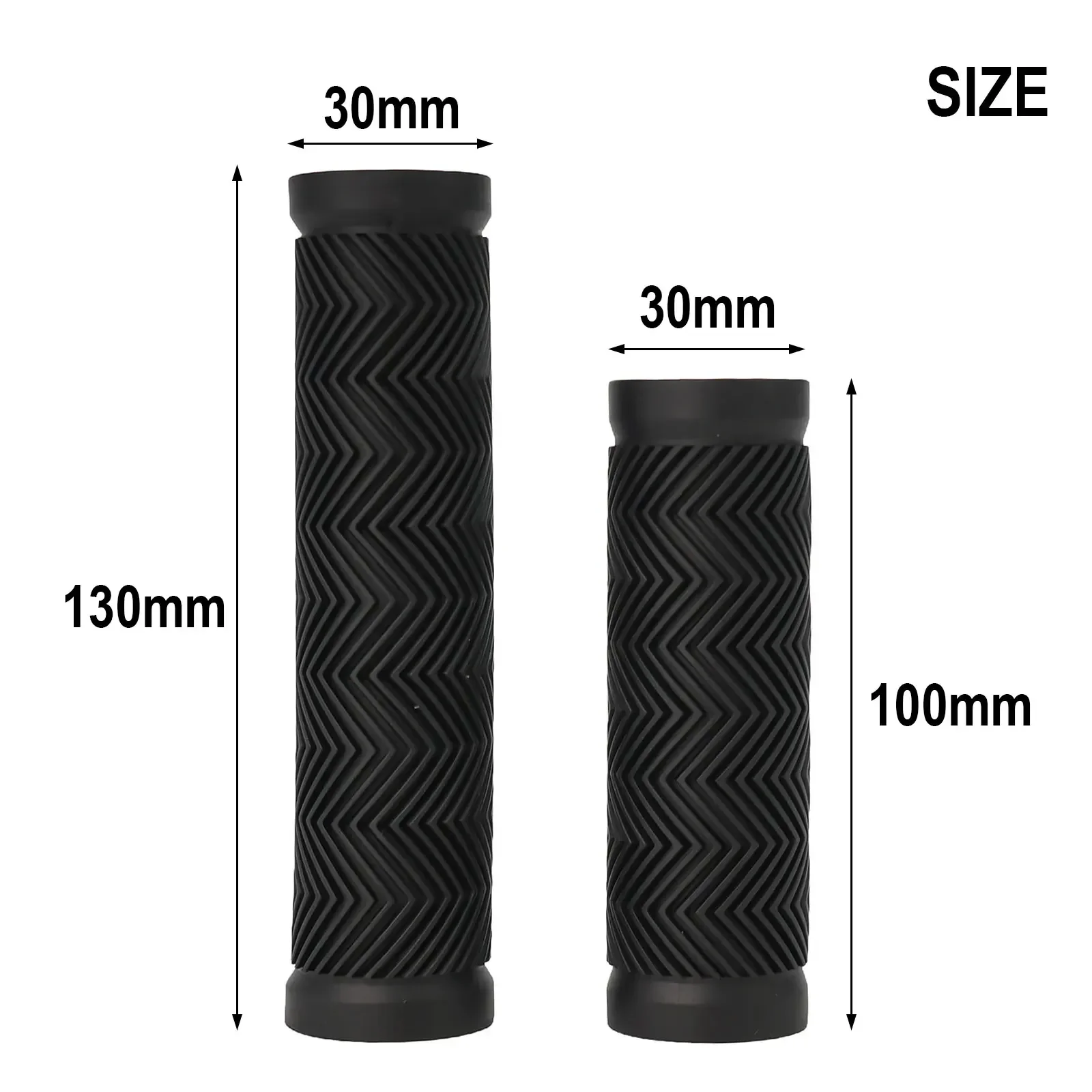 Bicycle Handlebar Grips Anti-skid Bike Handle Bar Grips Rubber Covers MTB Mountain Bike Bicycle Scooter Accessories Long/short