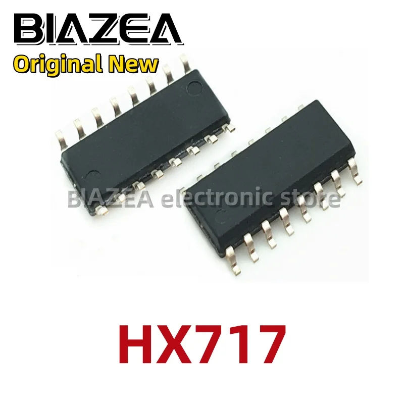 

Аналогово-цифровой конверсионный чип HX717 SOP16, 1 шт.