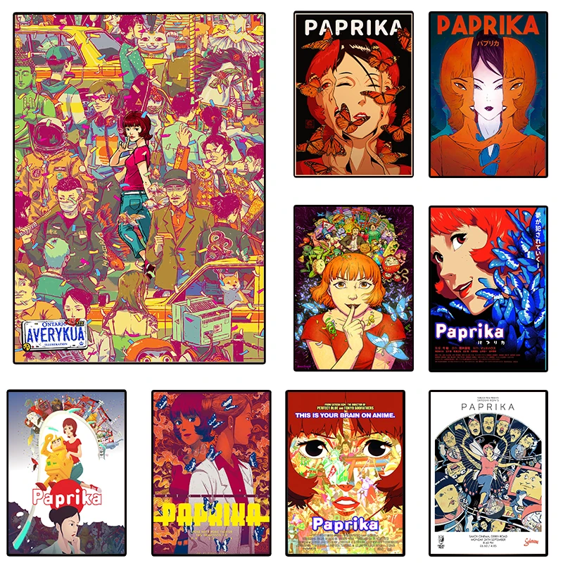 Anime Paprika Posters | Paprika Movie Poster | Paprika Anime Movie | Paprika  Pelicula - Painting & Calligraphy - Aliexpress