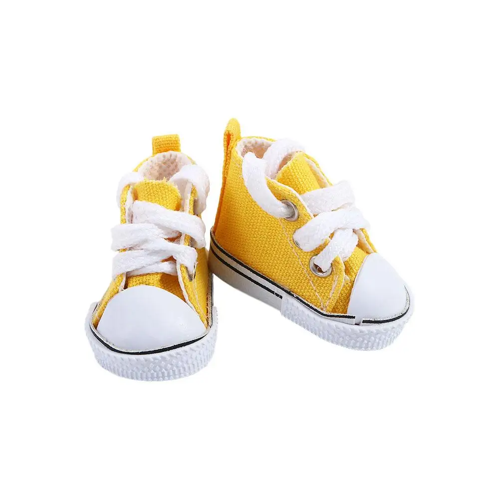 Accessories Handmade 1/6 Dolls For Children Casual Shoes Mini Shoes Doll Sneakers Doll Canvas Shoes Doll Shoes BJD Doll Shoes
