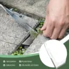 EZARC Crack Weeder Crevice Weeding Tool 11.2" Stainless Steel Manual Weeder L-Shaped Puller Spatula Weeding Sickle 3