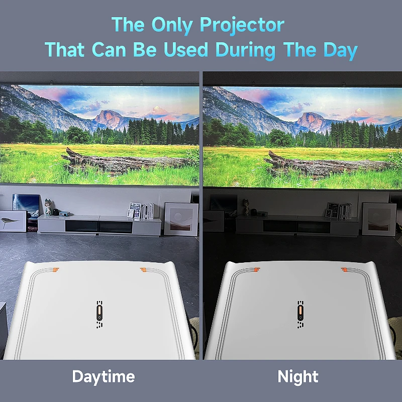 CAIWEI A9R 1350 ANSI 4k Daytime Proyector Churches LED Movie Projectors With Bluetooth