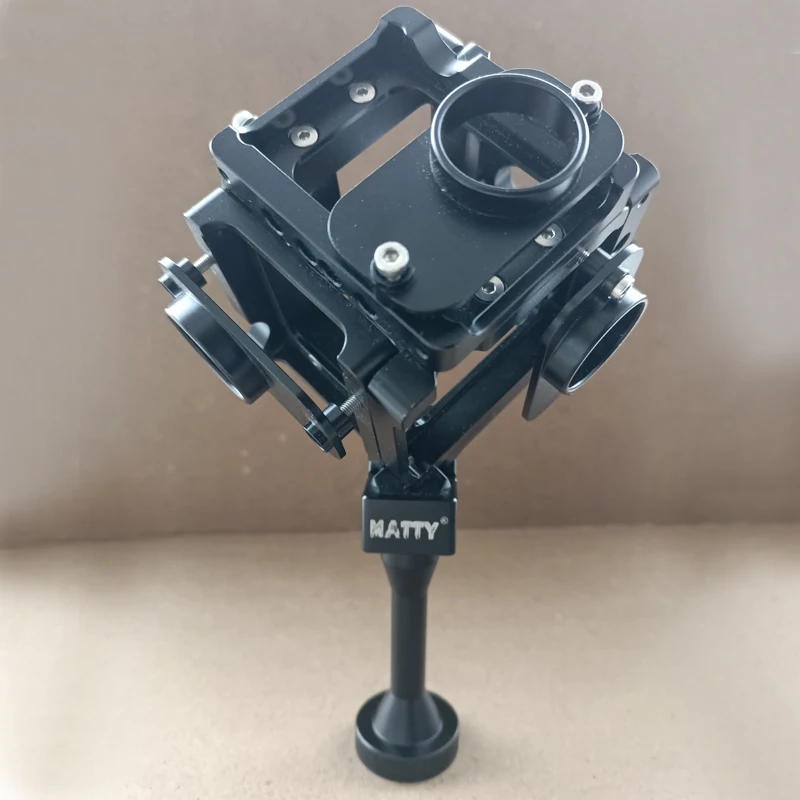 

360/720 Degree VR Full Frame Shoot FPV Panoram Imaging Video Recorder 6pcs Action Camera Holder Cage for Hero 4/3/3+